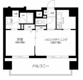 メイクスデザイン茗荷谷 902 間取り図
