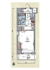 リヴシティ両国参番館 10階 間取り図