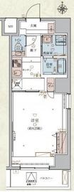 リヴシティ両国参番館 6階 間取り図