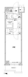 ルーブル中野本町 1階 間取り図