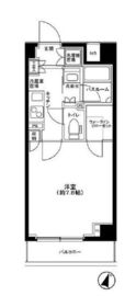 ルーブル中野本町 3階 間取り図