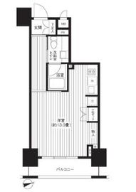 レジディア新御徒町 302 間取り図