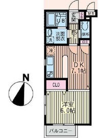 ヴェルデ柿の木坂 305 間取り図