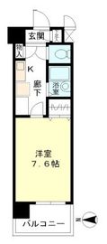 イーストコート芝 805 間取り図