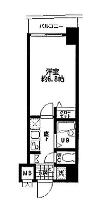 HF東日本橋レジデンス 902 間取り図