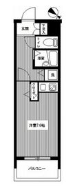 ヴェルト日本橋シティ 13階 間取り図