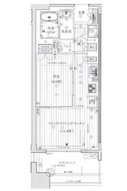 晴海テラス 15階 間取り図