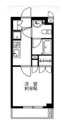 グラシア恵比寿 303 間取り図