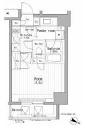 シーフォルム東麻布 2階 間取り図