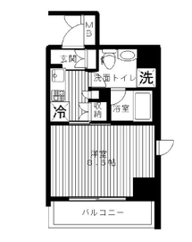 セリーズ門前仲町 104 間取り図