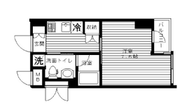 セリーズ門前仲町 208 間取り図