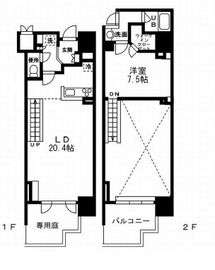 レジディア杉並方南町 130 間取り図