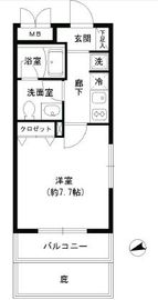 ジーリョ自由が丘 201 間取り図