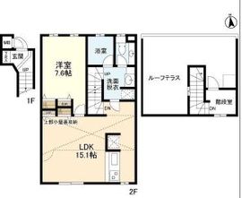 ストーリア等々力 115 間取り図