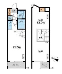 カッシア目黒 509 間取り図