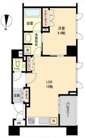 グレンパーク駒場 8階 間取り図