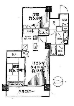 イーストコモンズ清澄白河セントラルタワー 29階 間取り図