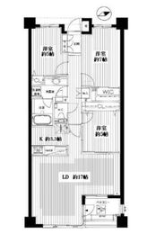 オープンレジデンシア広尾1 4階 間取り図