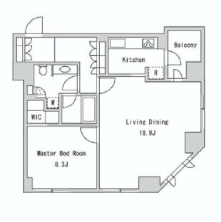 LaSante一番町 501 間取り図