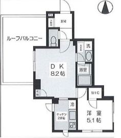 シティスパイア若松町 503 間取り図