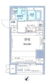 リヴシティ日本橋ネクステシア 6階 間取り図