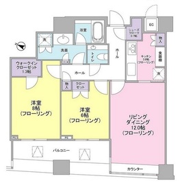 パークコート赤坂ザ・タワー 31階 間取り図