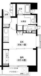 グランド・ルー都立大学 601 間取り図