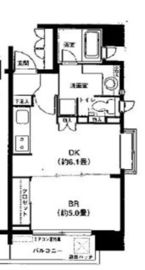 グランド・ルー都立大学 801 間取り図
