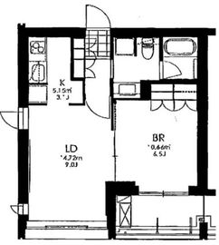 フレンシア玉川田園調布 212 間取り図