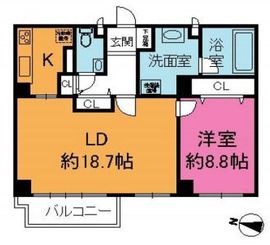 広尾ガーデンヒルズ 12階 間取り図