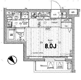 THE HOUSE 赤坂檜町 4階 間取り図