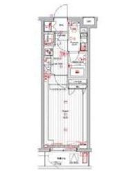 THE HOUSE 赤坂檜町 4階 間取り図