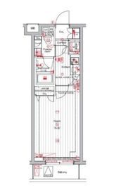 プレミアムキューブM赤坂檜町 3階 間取り図