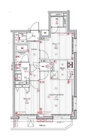 プレミアムキューブM赤坂檜町 5階 間取り図