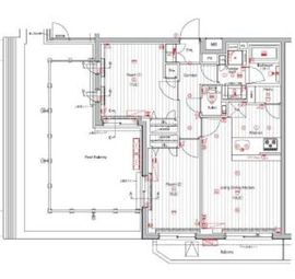 プレミアムキューブM赤坂檜町 5階 間取り図