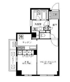 グランドメゾン恵比寿の杜 4階 間取り図