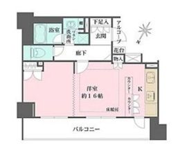 グランスイート日本橋人形町 15階 間取り図