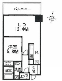 大崎ウエストシティタワーズ ウエスト 2階 間取り図