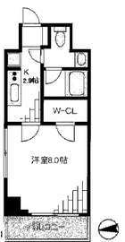 TM品川シティレジデンス 604 間取り図