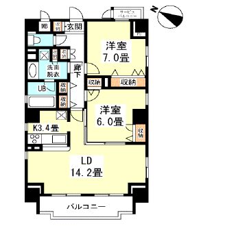 ヴェルデュール本郷壱番館 301 間取り図