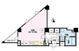 モデルノオパス有栖川 2階 間取り図