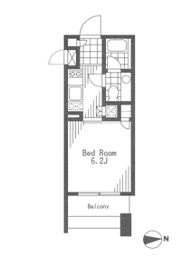 fino JIYUGAOKA 607 間取り図