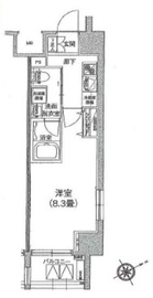 アイル芝浦東京ベイ 6階 間取り図