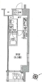 アイル芝浦東京ベイ 6階 間取り図