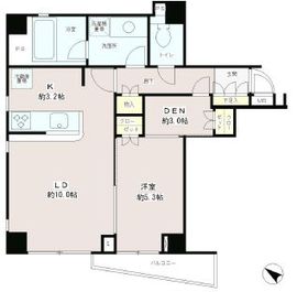 フェアステージ広尾 602 間取り図