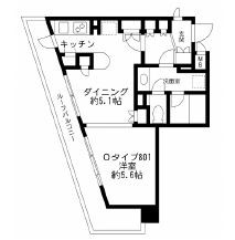 プライムアーバン番町 801 間取り図