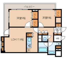 ナーベルお茶の水 1001 間取り図