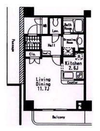 グランハイツ池尻 511 間取り図