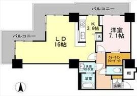 品川シーサイドビュータワー1 1220 間取り図