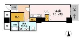 品川シーサイドビュータワー2 1306 間取り図